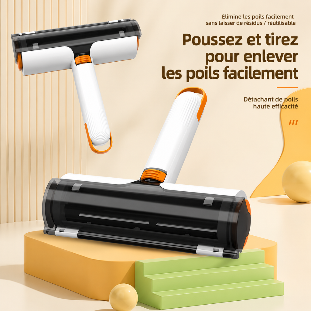 Rouleau Anti-Poils Réutilisable