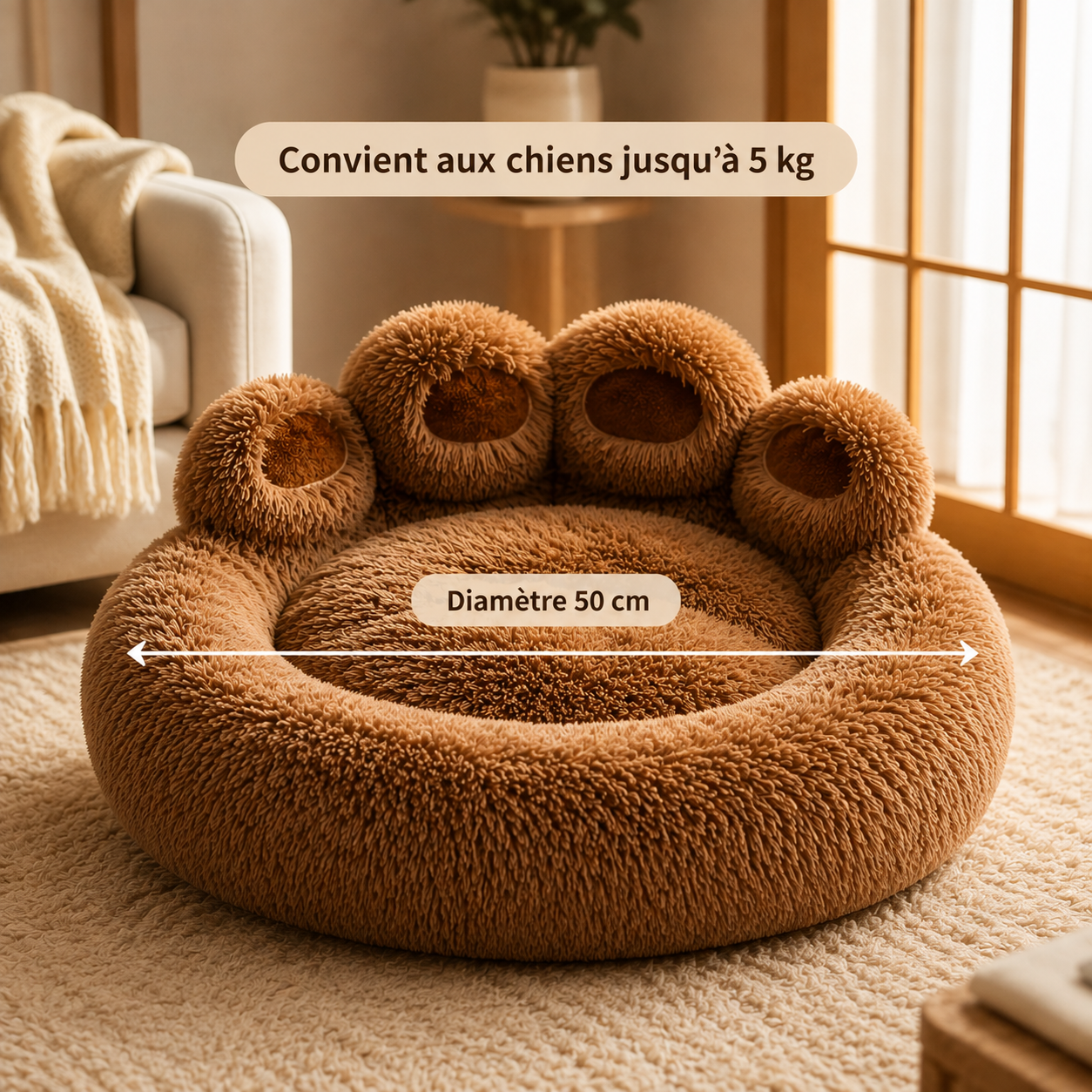 cocon ultra-moelleux pour votre compagnon