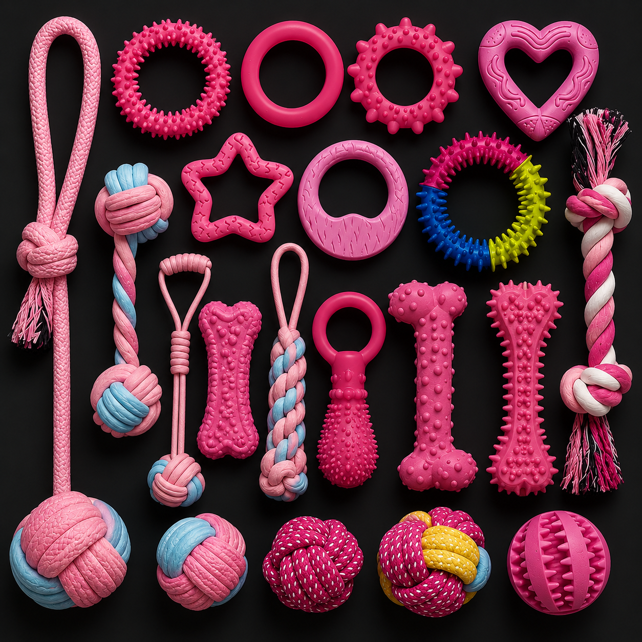 Lot de Jouets pour Chien