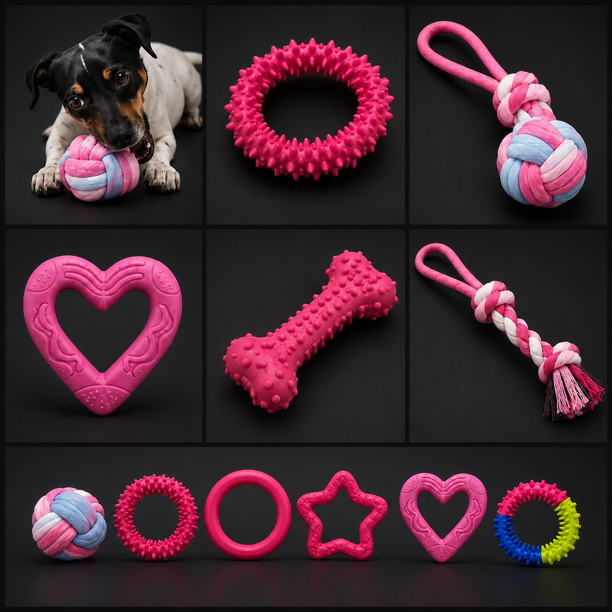 Lot de Jouets pour Chien