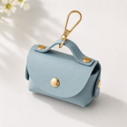 Porte-sacs à déjections élégant en simili cuir