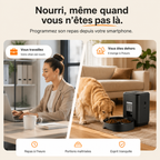 Distributeur de croquettes intelligent à distance