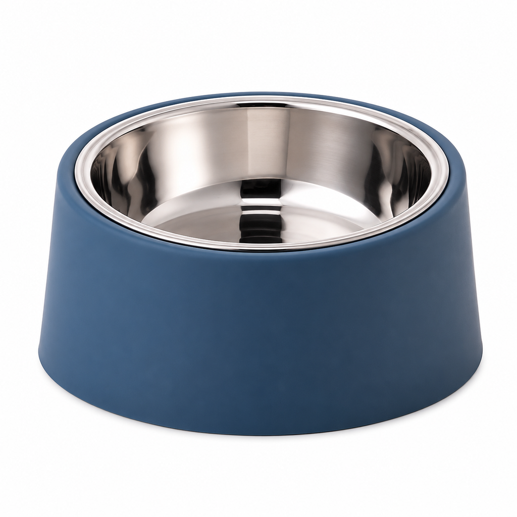 Gamelle surélevée en acier inoxydable pour chien