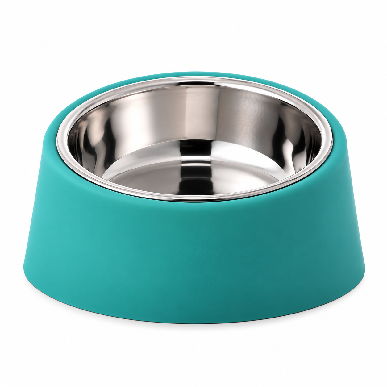 Gamelle surélevée en acier inoxydable pour chien